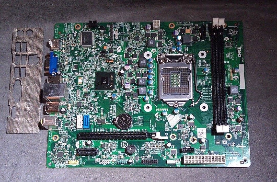 ECHTES Dell Optiplex 390 SFF Motherboard LGA1155 DPN F6X5P 0F6X5P